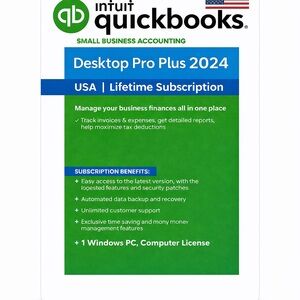 Intuit QuickBooks Desktop Pro Plus 2024